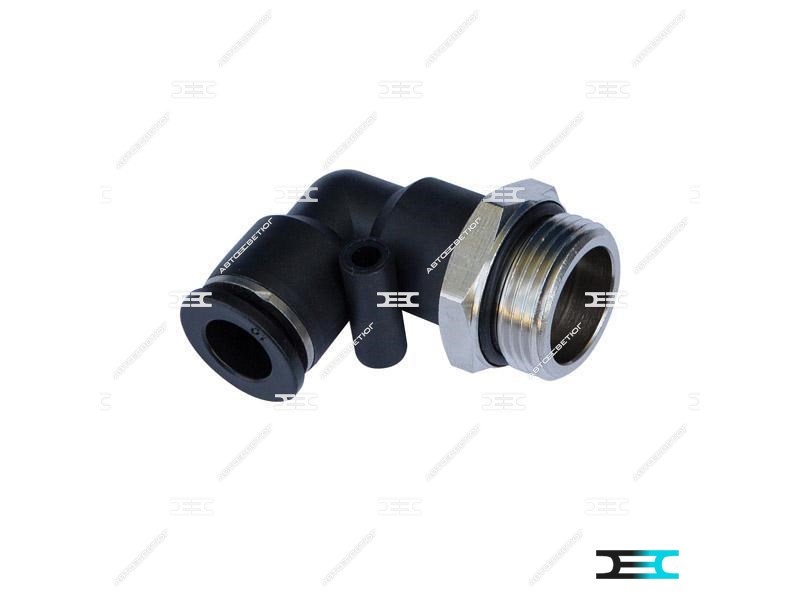 Купить Фитинг пластиковый УГЛОВОЙ НАРУЖН.РЕЗЬБА PC M16*1.5 d-12, DA ...